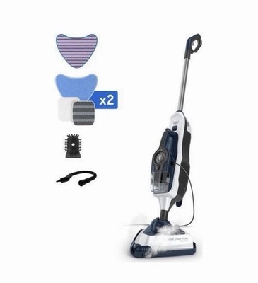 VAX Steam Fresh Total Home Dampfmopp - Weiß & Marineblau