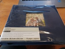 Reflections 8x8 Photo Album/Scrapbook Navy Blue New In Package