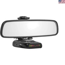 Easy Install Mirror Mount Bracket for Uniden Radar Detectors - No Suction Cups