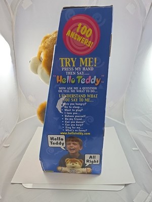 ハローテディT Hello Teddy Bear Plush Interactive Talking Dan Dee Stuffed Animal