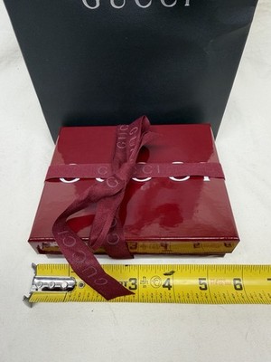 Authentic Gucci Wallet Box Dust Bag Ribbon Shopping Bag 2026