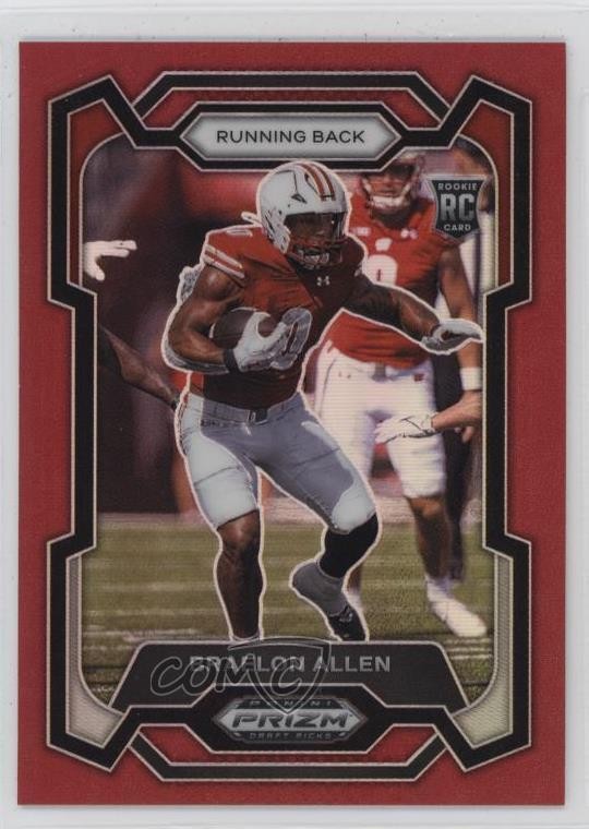 2024 Panini Prizm Draft Picks Red Prizm 4/299 Braelon Allen #129 Rookie RC 9cf