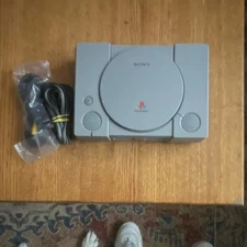 Sony PlayStation 1 Gray Home Console Composite RCA with Cables