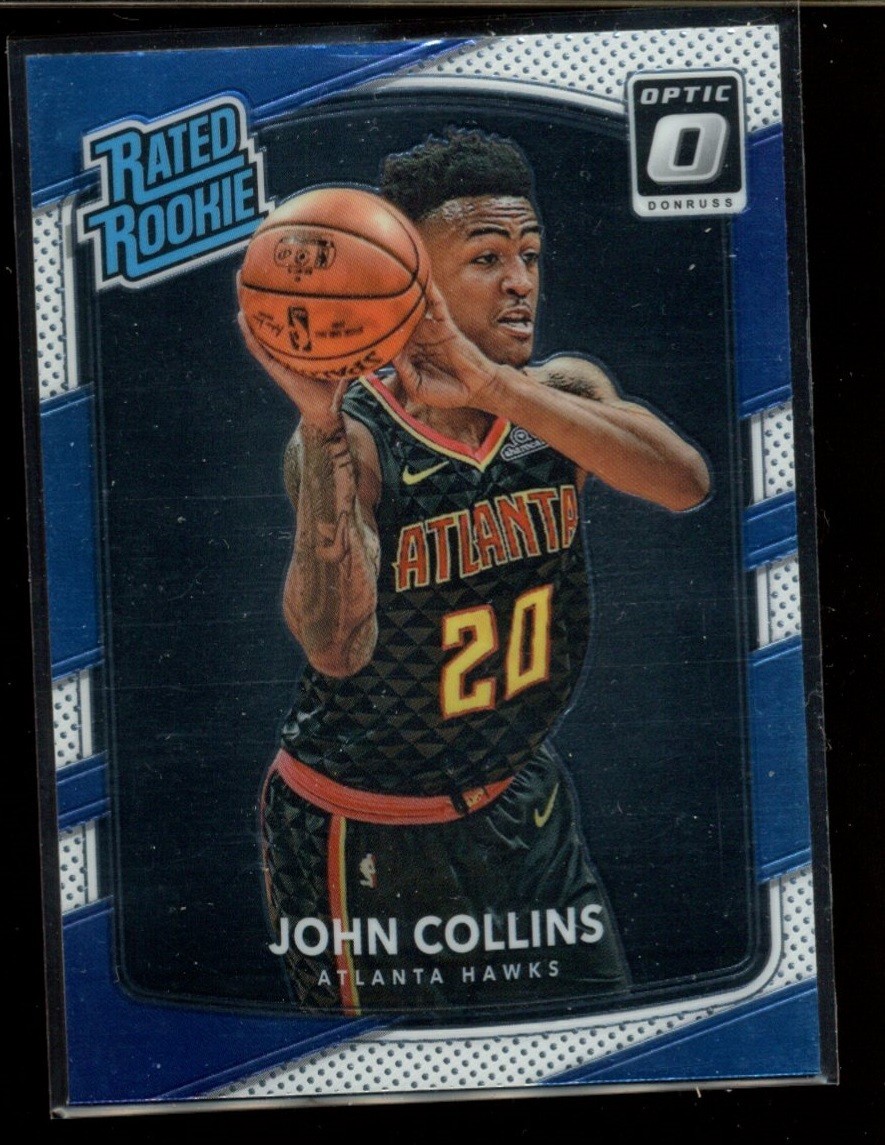 2017-18 Donruss Optic Rated Rookie John Collins #182  4-8-26