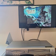Emerson EWD2203 VCR DVD Combo 4 Head HiFi VHS...