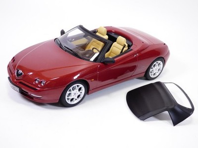ALFA ROMEO SPIDER 916 rouge Proteo 1/18 1999