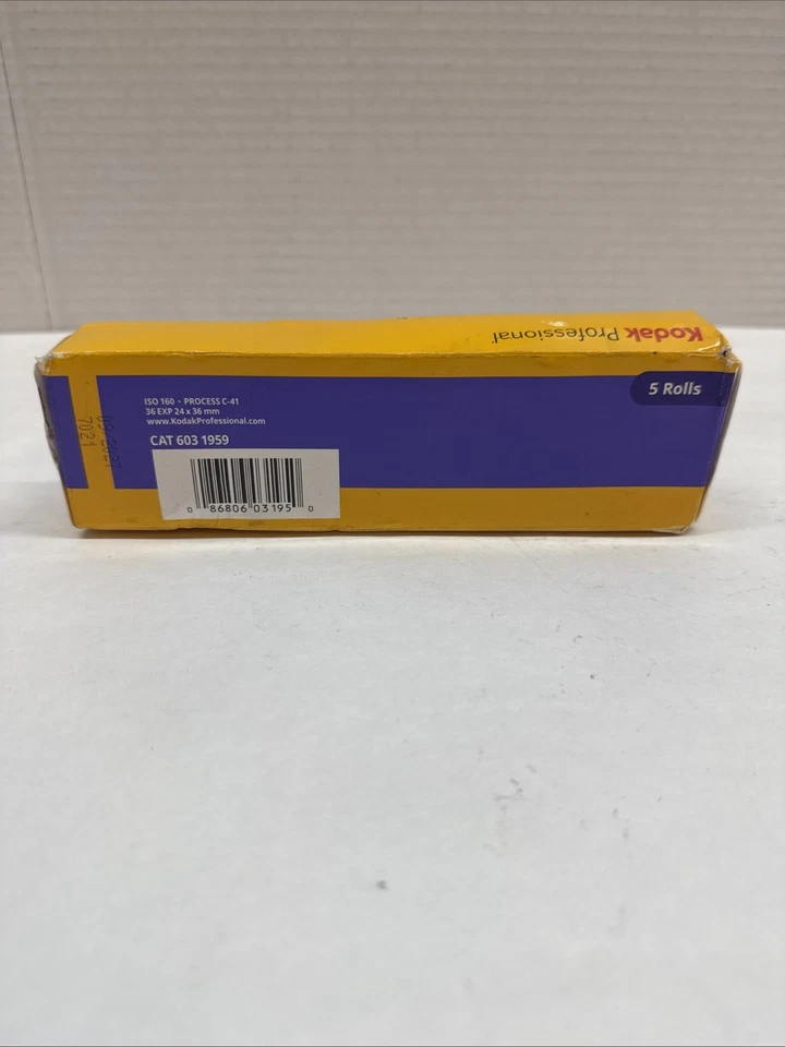 KODAK Portra 160 Color Negative Film, 35mm Pro Pack 5 Rolls Exp 9/27 - Image 2 of 2