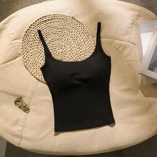 Women's Black Yoga Tank Top