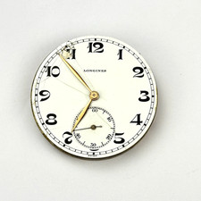 Movimento orologio da tasca Longines 18.89 High Grade 16S, 38.37mm 17j, 1910s...