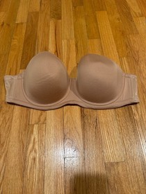 New WACOAL 854119 Dark  Beige Red Carpet Strapless Bra size 36H 