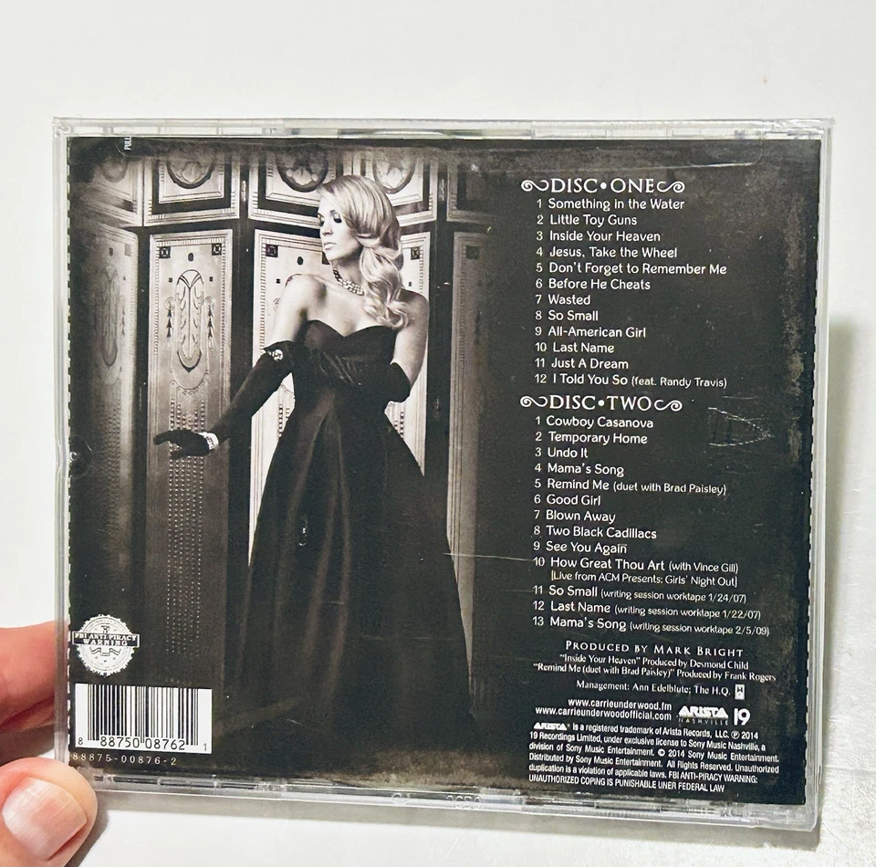 Carrie Underwood - Greatest Hits: Decade #1 , BN Sealed 2 CD Set - Image 2 of 3