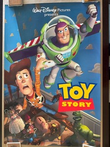 1点限定/大迫力サイズ】トイストーリー US版両面印刷1995年初版
