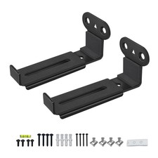 Piano Caster Cups Grand Leg Set of 3, Wood Black