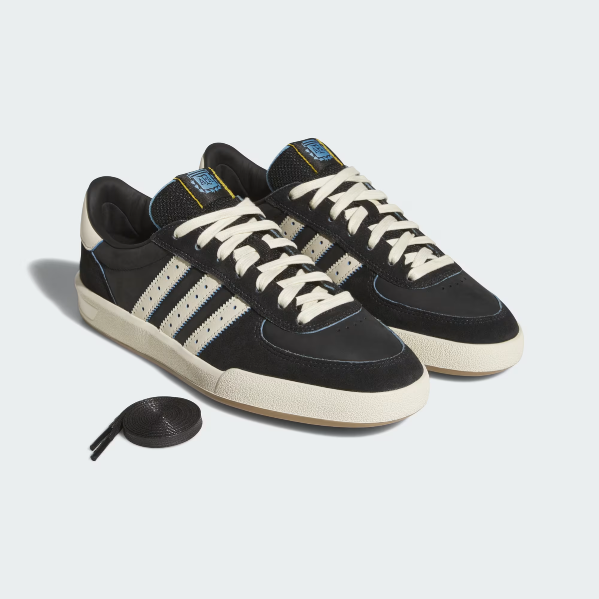 Thrasher x adidas Glenburn KH7384 Core Black Cream White Men