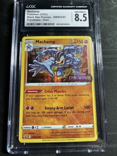 Machamp graded CGC 8.5 for sale on eBay