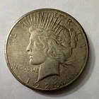 1923 Peace Silver Dollar $1 San Francisco Mint Business Strike Circulated