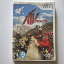 Honda ATV Fever Racing Nintendo Wii Game No Manual Clean Disc Tested