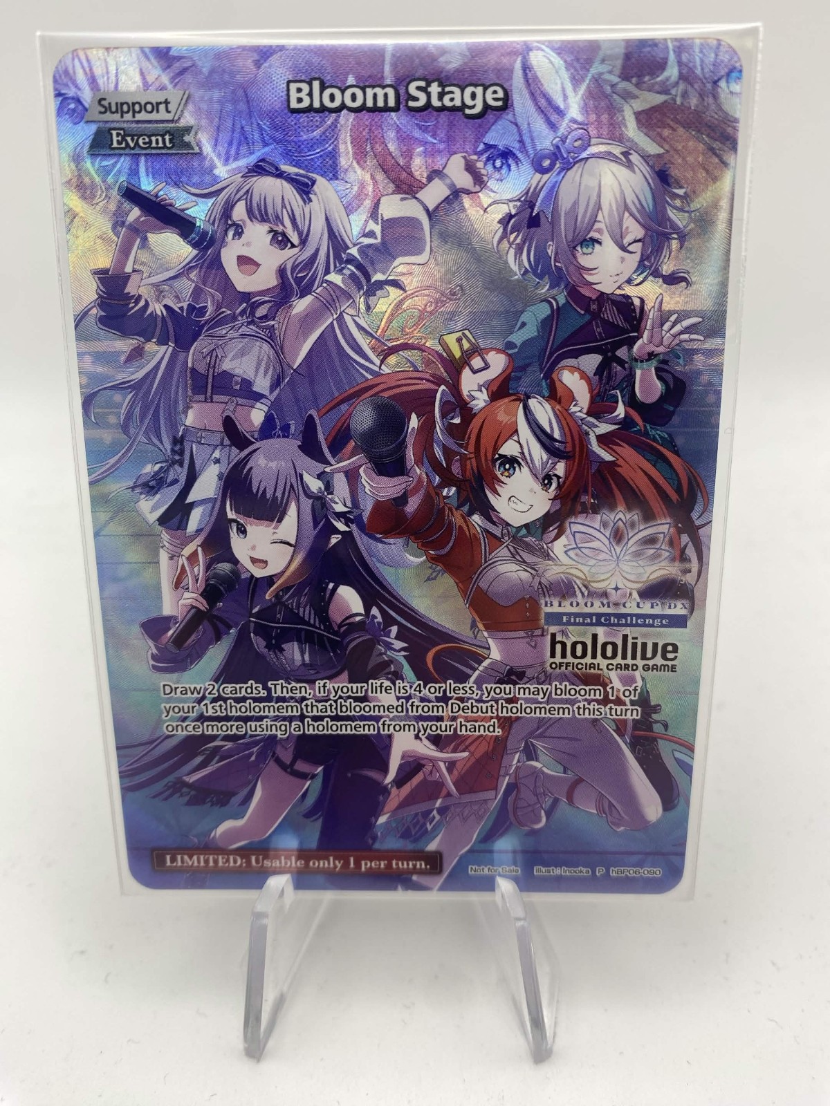 hololive OCG Bloom Stage hBP06-090 Bloom Cup DX 25-26 Final Challenge PROMO