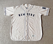 VTG Colosseum New York Yankees Babe Ruth 1932 Replica Wool Blend Jersey - 2XB