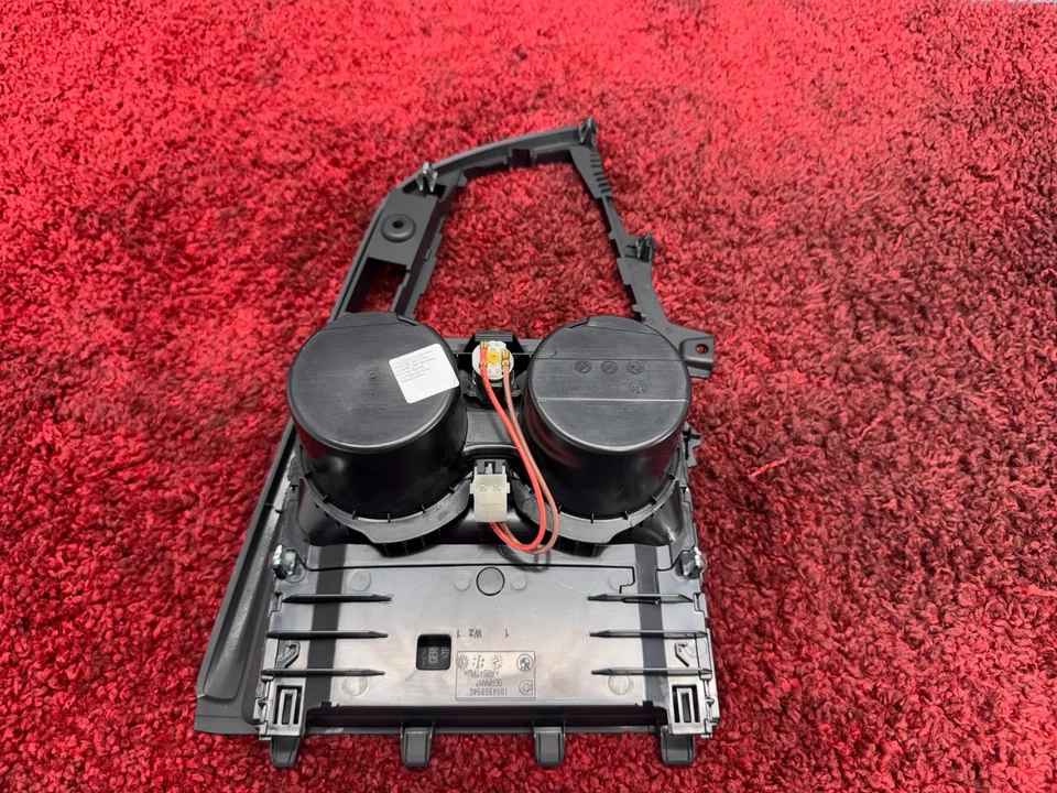 BMW F30 F36 F33 F32 LCI CONSOLA CENTRAL DELANTERA CUBIERTA DESLIZANTE PORTAVASOS OEM 83K Foto 4 de 4