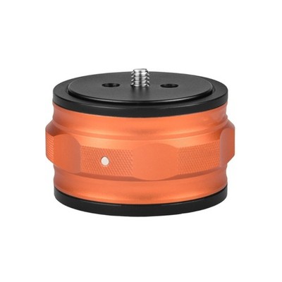 Quick Detach Adapter Base for Tripods Heads High Compatibility Shock Resistant