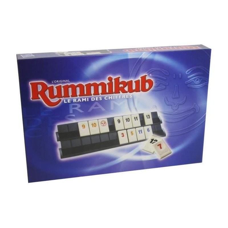 Rummikub Chiffres Hasbro Gaming, jeu de société de stratégie pour 2 à 4 joueurs
