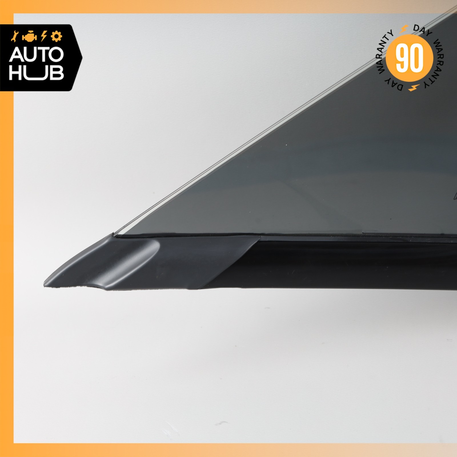 07-18 Bentley Continental GTC Front Left Side Door Vent Window Glass OEM 32k