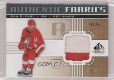 2011-12 SP Game Used Edition Authentic Fabrics 14/35 Daniel Cleary Dan Patch 7ez