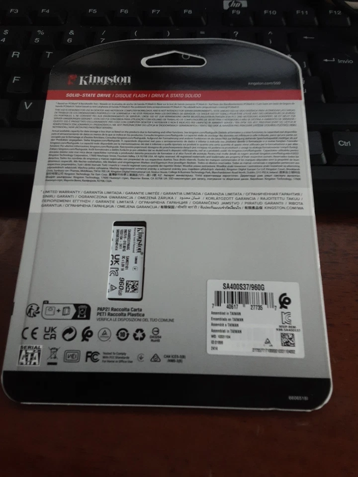 x Kingston A400 SSD 960GB SATA III 2.5 Pollici - Image 3 of 4
