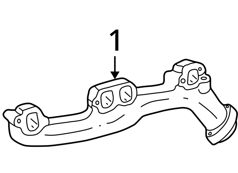 Jeep Commander 2006-2008 turbocompresor colector de escape con turbocompresor PNDZY Foto 4 de 4