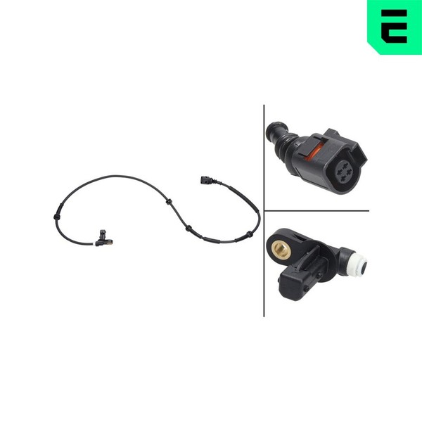 ABS Sensor Raddrehzahl Optimal 06-S639 FüR 7M9 Ford VW 7M6 Sharan 7M8 Seat 20V 1-image