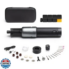 HOTO 4V Mini Cordless Rotary Tool Kit, 25000RPM, 5-Speed USB-C Rechargeable R