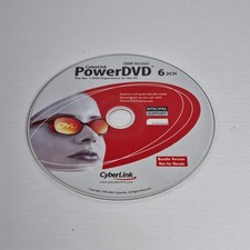 CyberLink PowerDVD 6 + CD-key CD-Rom, The No. 1 DVD Experience on the PC