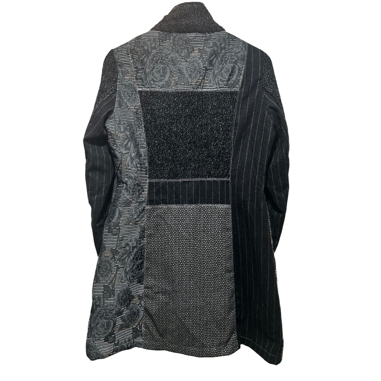 Paparazzi Patchwork Multicolor Linen Blend Textur… - image 5