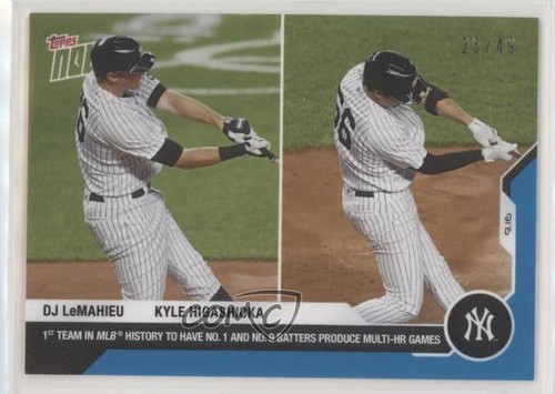 2020 Topps Now 273 DJ LeMahieu / Kyle Higashioka