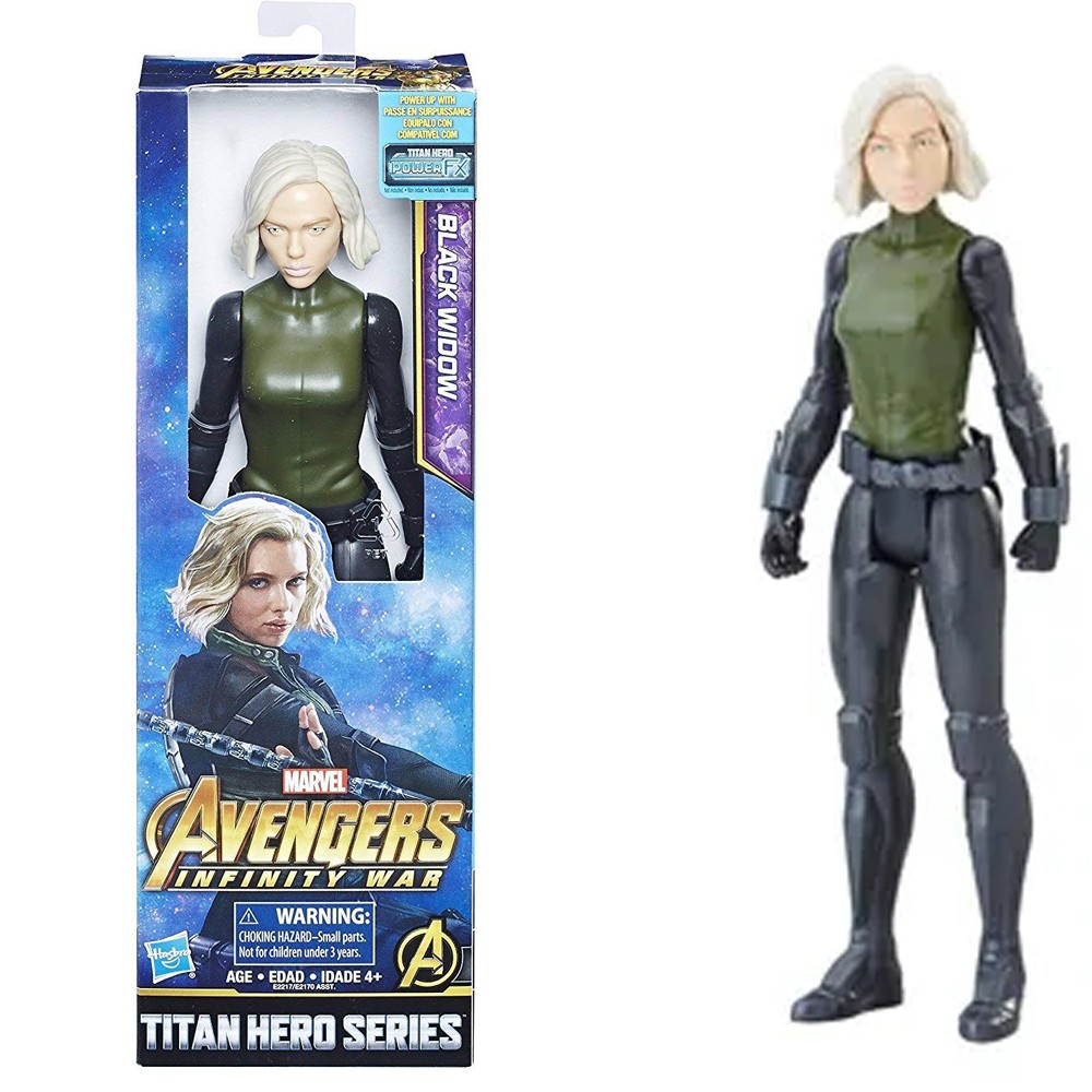 LA VEDOVA NERA BLACK WIDOW PERSONAGGIO NATASHA ROMANOFF MARVEL SERIES ACTION FIG