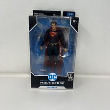 McFarlane DC Multiverse Superman Justice League JL 2021 Blue Red New Box Damage