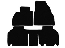 Velour Automatten für Mercedes Citan W415 2012-..., Schwarz x14 Rand Velour Automatten für Mercedes Citan W415 2012-..., Schwarz x14 Rand