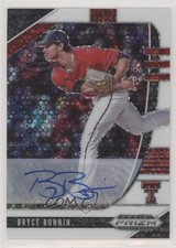 2020 Panini Prizm Draft Picks White Donut Circle 31/50 Bryce Bonnin Auto 7iu