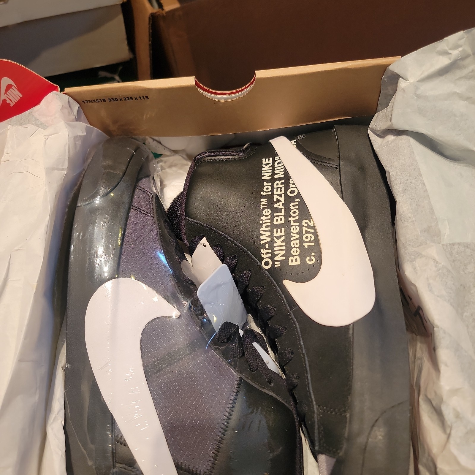 OFF WHITE X NIKE Taglia 9M 10 5W Nike Off White x Blazer Mid Grim Reapers