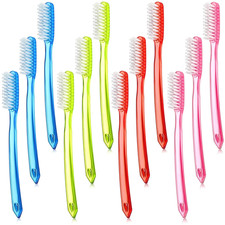 Extra Hard and Firm Toothbrush for Adults Bulk Huge Large Long Head Bristle Full