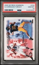 2000 Skybox Dominion Tom Brady #234 Rookie Card PSA 10 GEM MINT