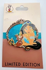 Disney Employment Center DEC Jasmine and Abu Aladdin - Princess Pals Pin LE 200