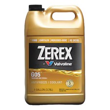 Zerex Zxg051 Antifreeze Coolant, 1 Gal., Concentrated