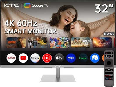 32 Zoll Smart Monitor mit Smart TV-System | UHD 4K@60Hz | Bluetooth, WiFi