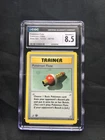 Pokemon: Base Set 1st Edition Uncommon: Pokemon Flute 86/102 CGC 8.5