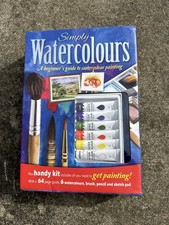 Watercolour Starter Kit (Book, Paints, Pad) - Perfect Gift for Artists 10+