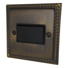 Georgian Antique Brass Sockets, Switches, Dimmers, Electrical Accessories