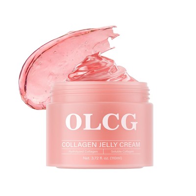 Collagen Jelly Cream Moisturizing Radiant Plump Skin Hydrolyzed Sodium OLCG