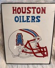Houston Oilers NFL Black 11x14 Wall Mount Frame, Matte Finish Clear Glass — photo 4